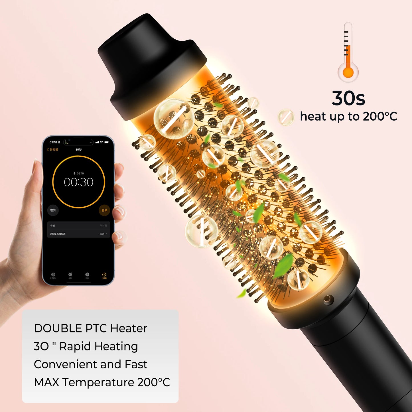 NovaWave Ionic Thermal Brush
